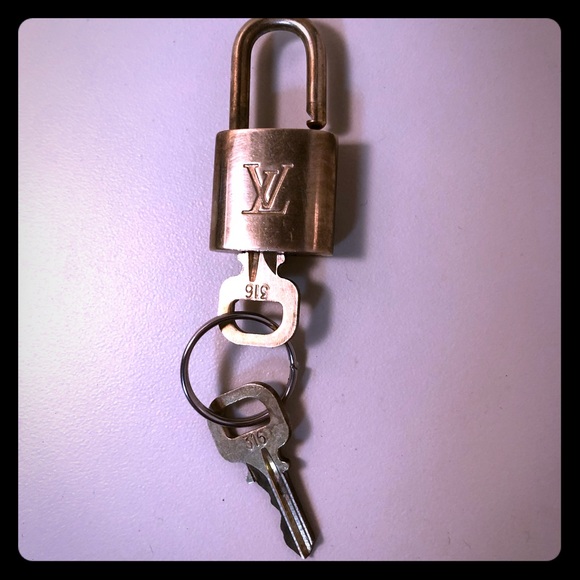 Louis Vuitton Accessories - Authentic Louis Vuitton Lock and Key#316